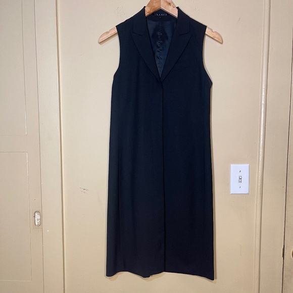 Theory Black Sleeveless Dress - Picture 1 of 13